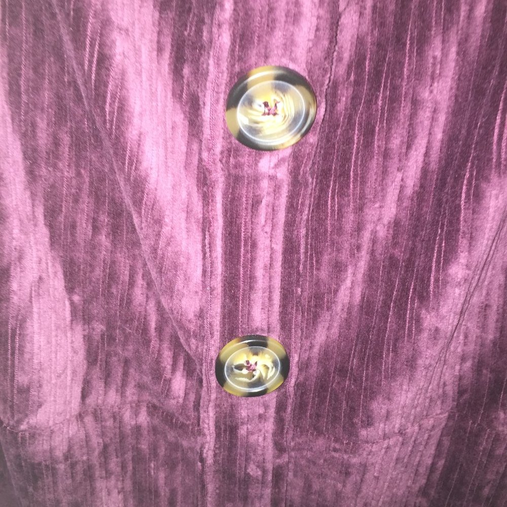 NWT No Boundaries Faux Velvet Dress (L) - Picture 5 of 9
